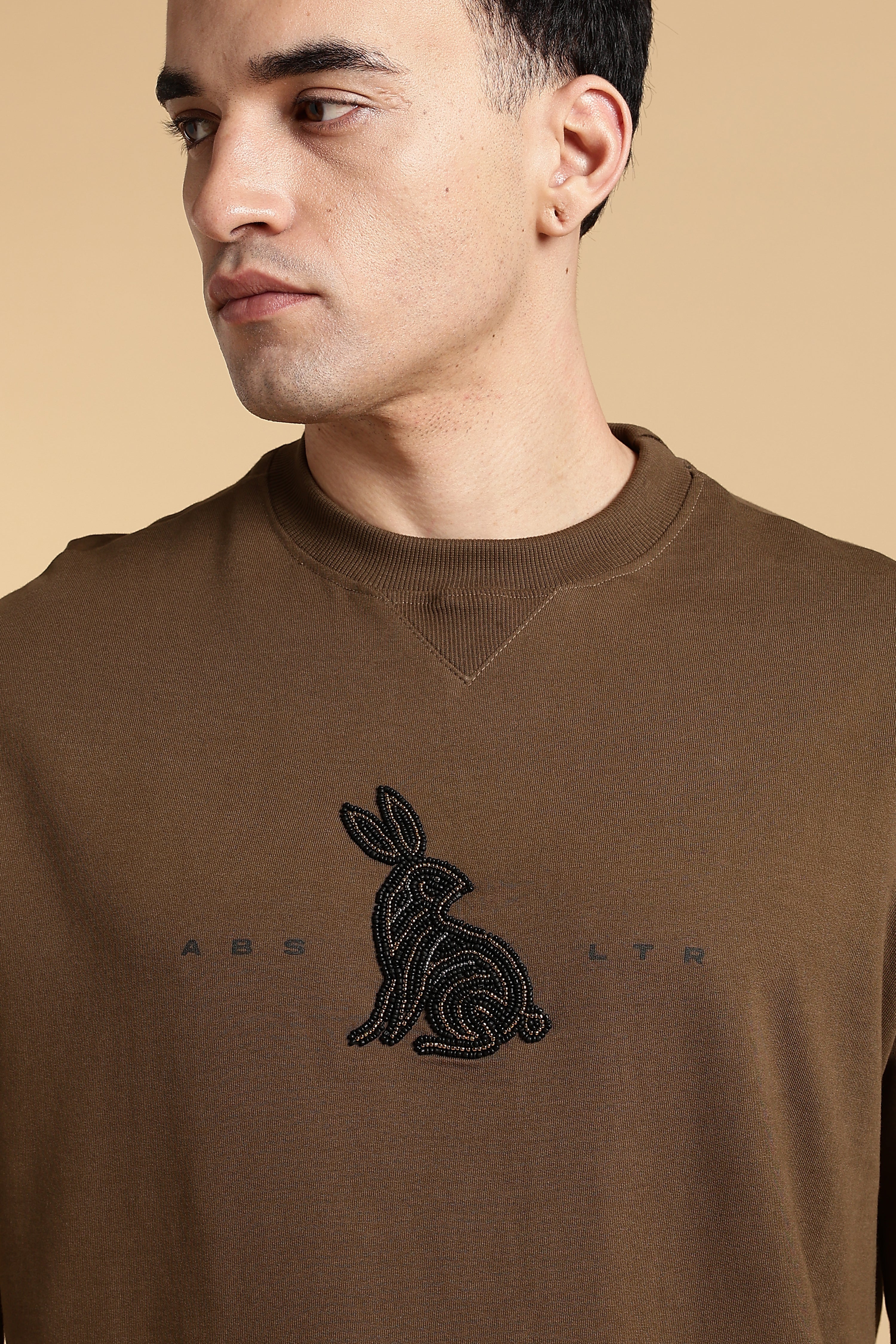 Mocha Earth Oversized Sweatshirt